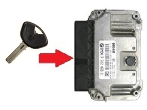 BMW 1x chip key programming → ECU unit - Click Image to Close