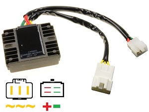 CARR691AP2 Aprilia Dorsoduro Shiver MOSFET Voltage regulator rectifier