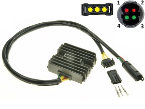 CARR691BMW BMW F650 F700 F800 TR650 MOSFET Voltage regulator rectifier Shindengen SH541SC SH541G-12