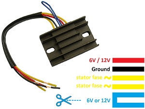 CARR021 - Husaberg Voltage regulator rectifier