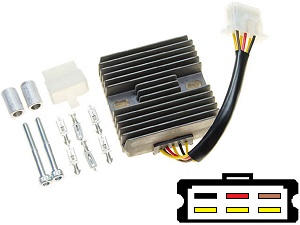 CARR151 - Kawasaki EN500 GPZ500 MOSFET Voltage regulator rectifier SH530-12