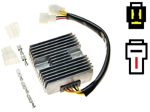 CARR171 - Suzuki DR GS GSX RF Husaberg FE FS FC MOSFET Voltage regulator rectifier (SH640HA)