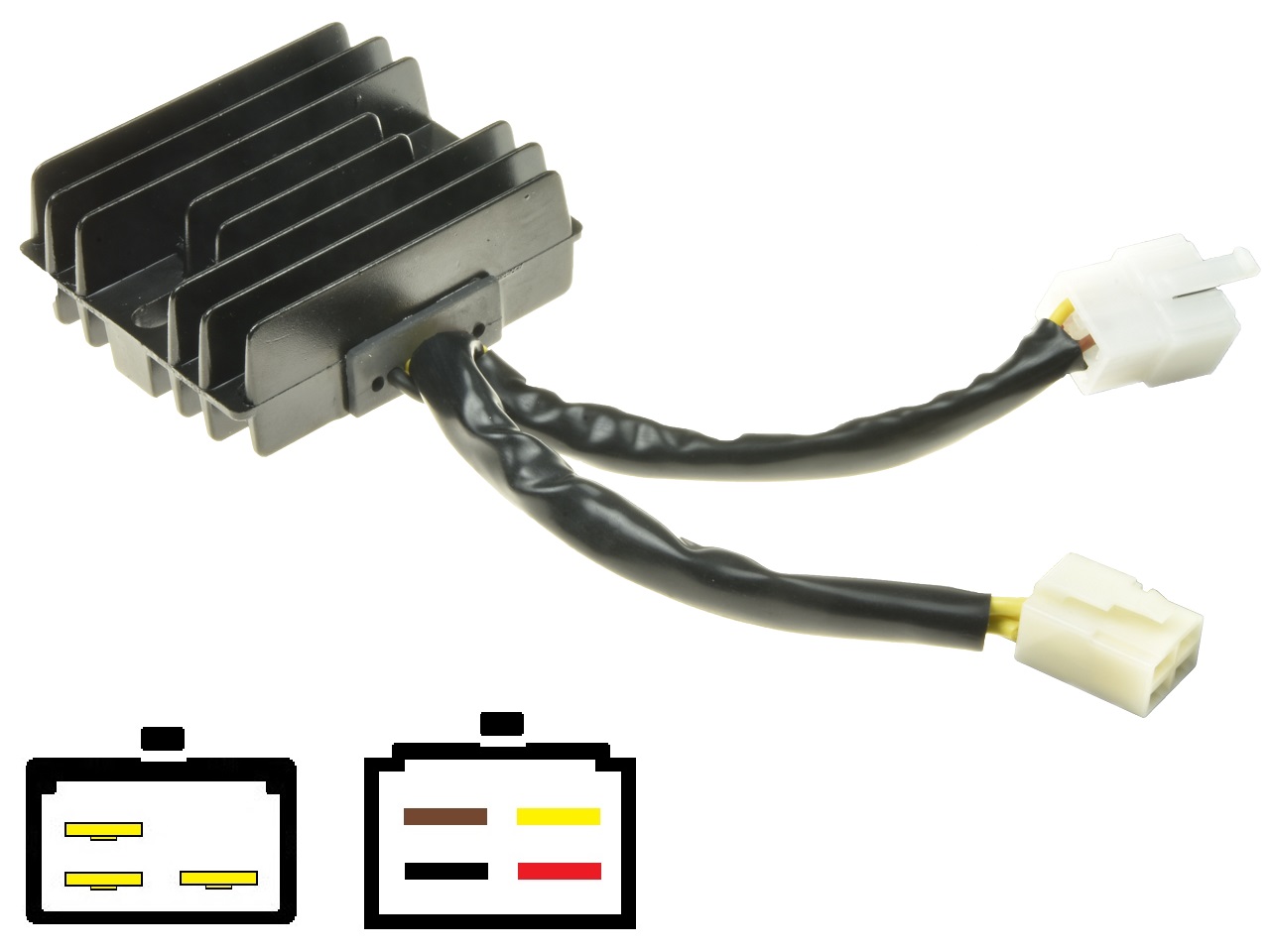 CARR471 - Kawasaki Z1300 MOSFET Voltage regulator rectifier (SH230-12, SH530-12 Shindengen)