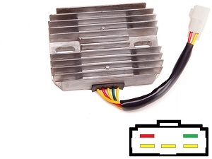 CARR551 Suzuki Kawasaki MOSFET Voltage regulator rectifier