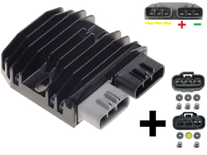 CARR5925 + contra BMW Can Am Ducati MOSFET Voltage regulator rectifier (improved SH847, FH020AB)