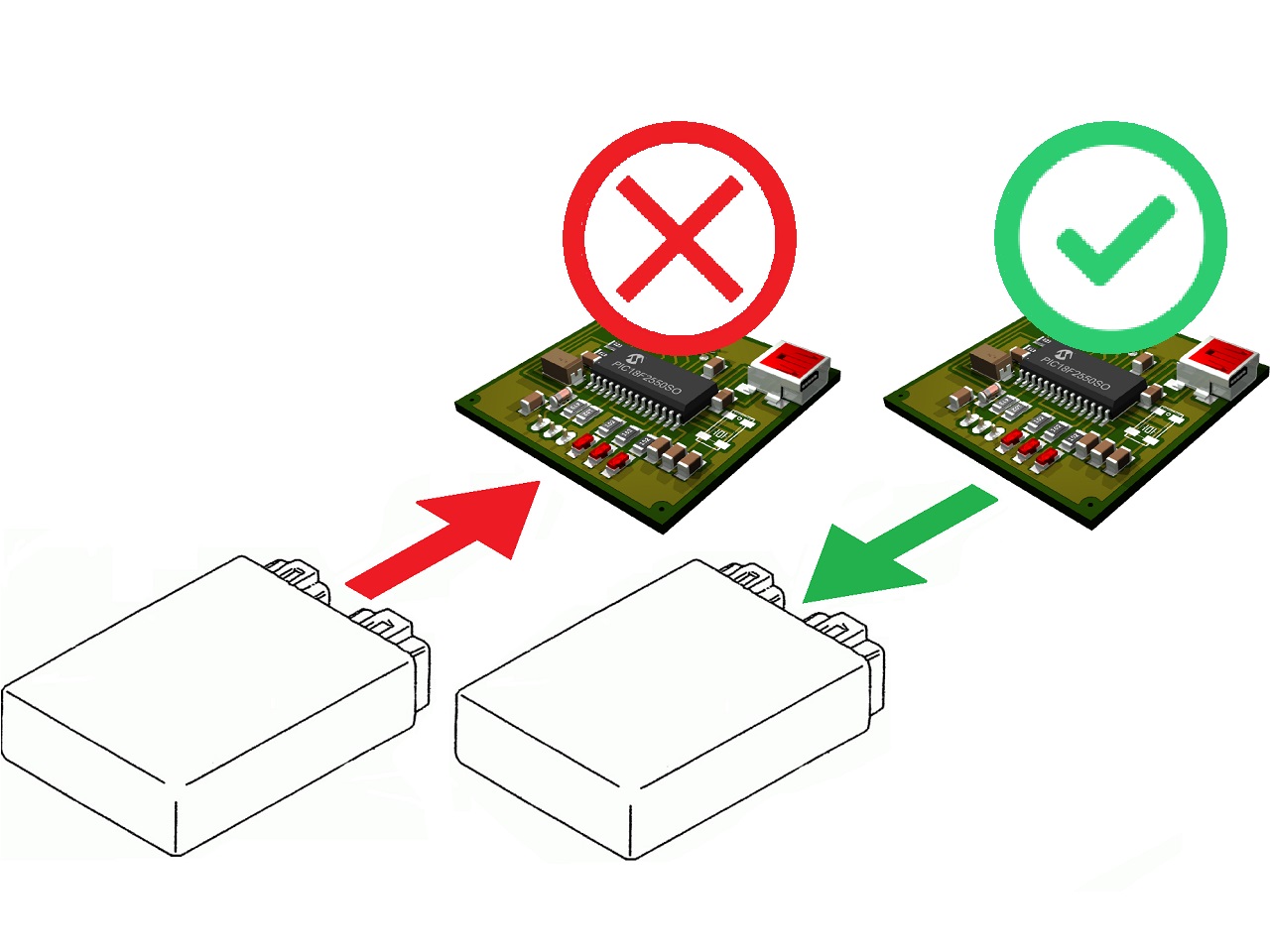 Modern advanced Carmo ignition PCB in original housing VERV4 - Click Image to Close