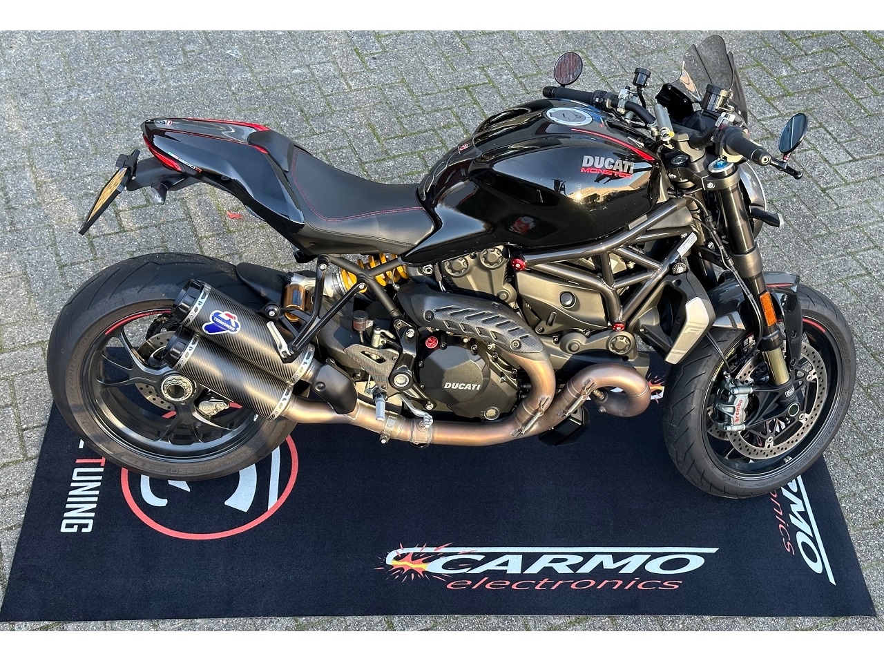 CARMO Motorcycle pitlane workshop Garage Carpet mat - Click Image to Close