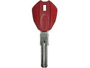 Ducati red laser chip key