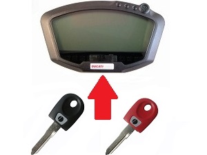 Ducati 2x chip key programming → unit - Click Image to Close