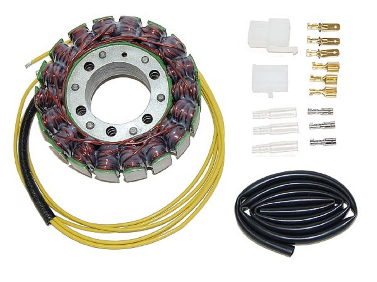 Honda VF750C Magna RC43 VFR800 CBR1100xx Ducati ST3 996 Stator 31120-MAT-E01, 31120-MAT-004 - ESG520 ElectroSport - Click Image to Close