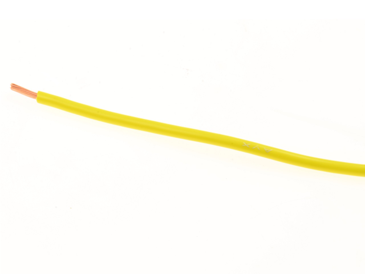 Yellow 26A automotive wire