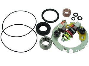 Starter Motor carbon brush set Honda CBR600F Kawasaki KLF Suzuki 650 GSX-R750 VZ800 Yamaha FZ6 R6