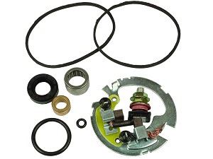 Starter Motor carbon brush set Arctic Cat 250 300 Honda CBR600F NX650 TRX XR650 Kawasaki ZR Suzuki LT Yamaha FZR600
