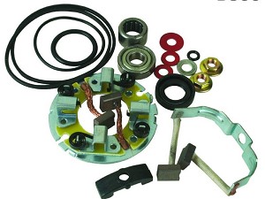 Starter Motor carbon brush set Kawasaki KLR650 KLX650 ZX-10 Honda VF Magna Suzuki GSX-R750 GSX-R1100