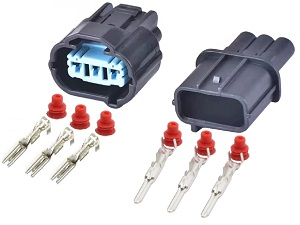 Kawasaki rear light plug connector