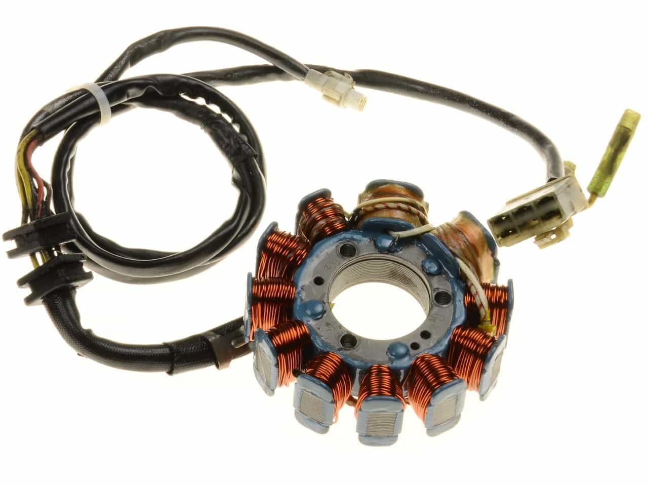 Kawasaki KLX650 KLX650A stator alternator revision - Click Image to Close