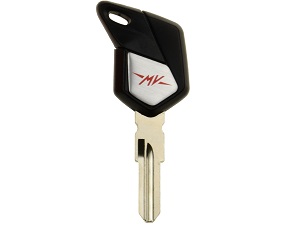 MV Agusta blanco chip key (black) 8000B5413