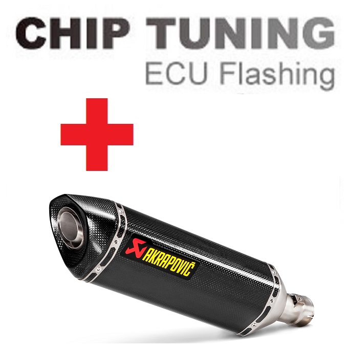 Suzuki SV650 2016-2023 High Performance ECU Flash tuning + Akrapovic S-S65SO9-HRC/1 (Stage 3)