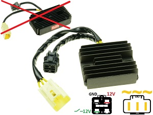 CARR694-TGB TGB 300XL large - MOSFET Voltage regulator rectifier