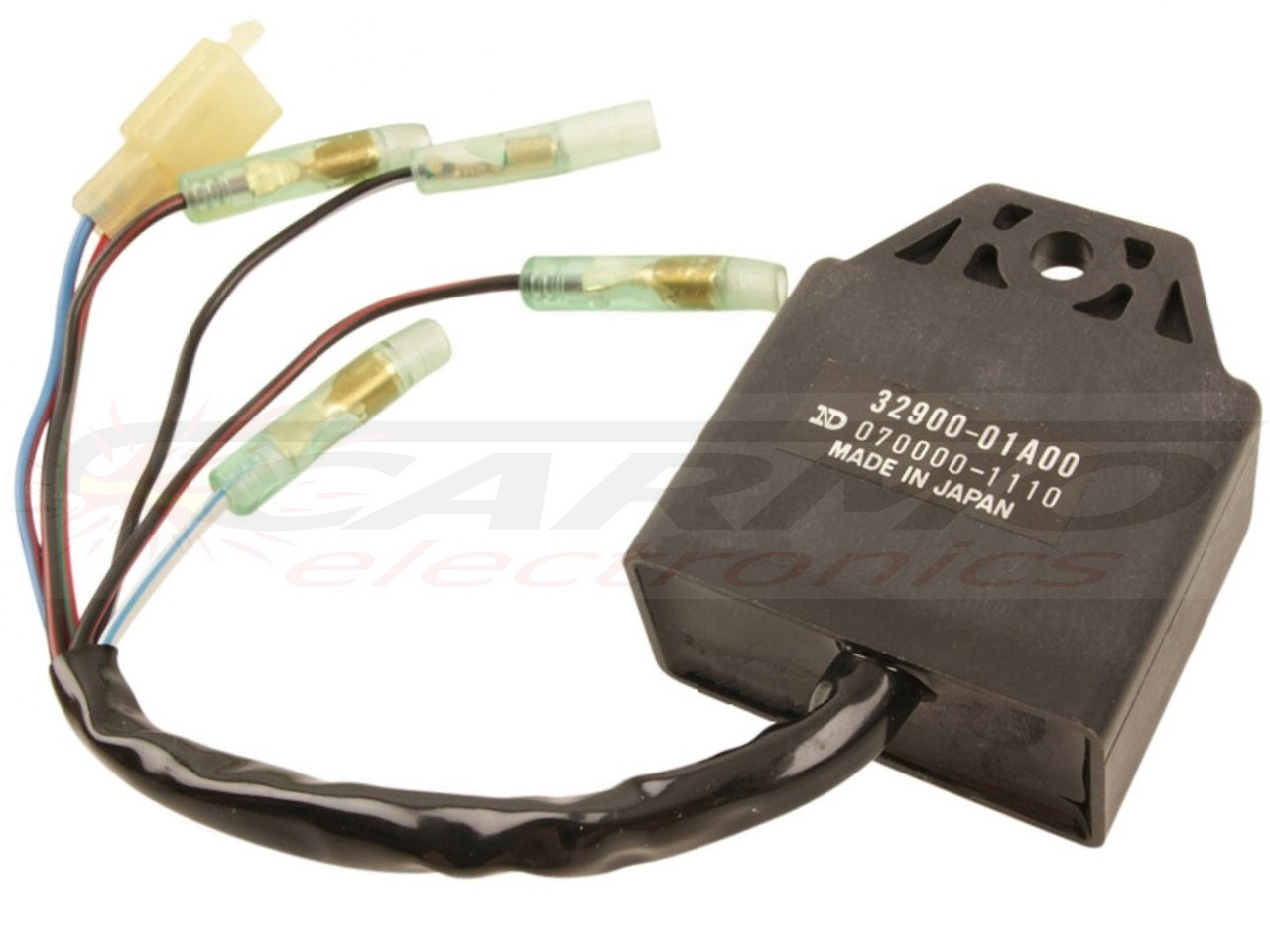 TS125x igniter ignition module CDI Box (32900-01A00, 070000-1110, ND, MADE IN JAPAN)