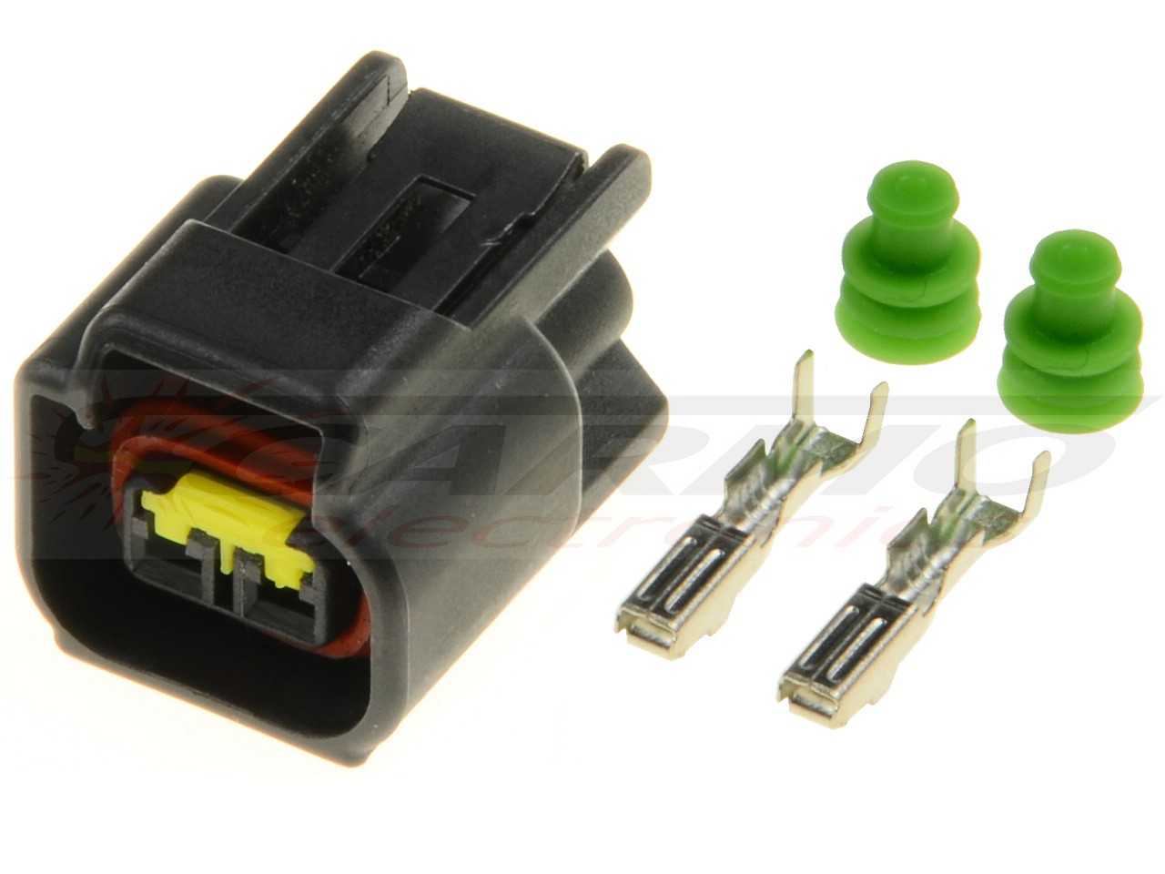 2 way Nippon Denso ignition coil connector plug (129700, 21171) - Click Image to Close