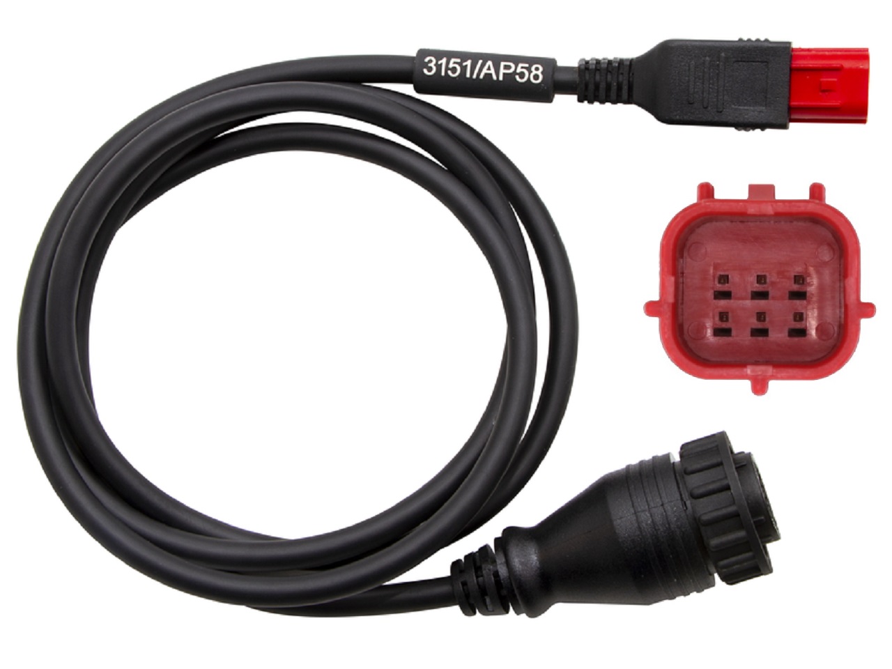 3151/AP58 OBD EURO 5 Motorcycles diagnostic cable - Click Image to Close