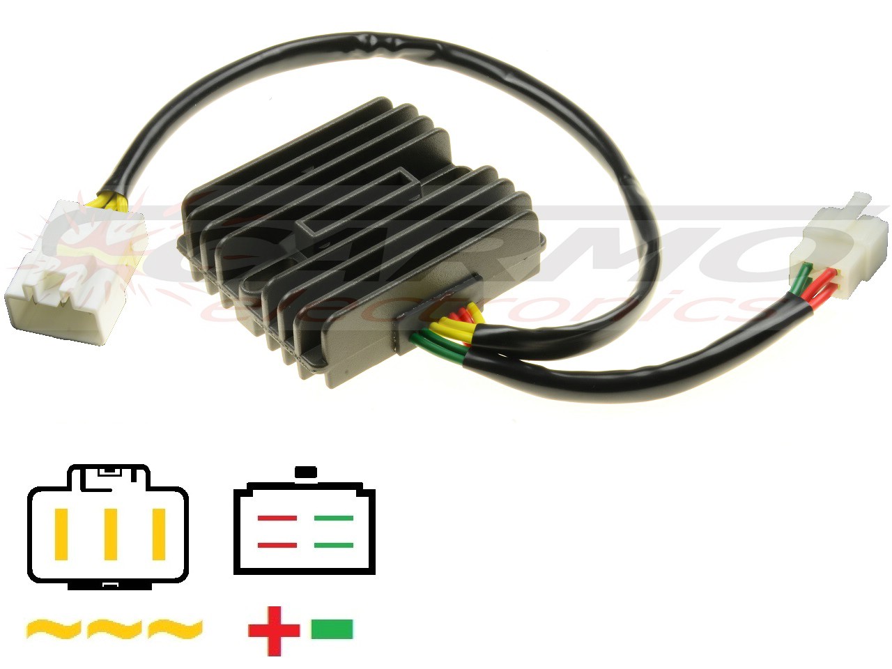 CARR691AP Aprilia Tuono RSV4 MOSFET Voltage regulator rectifier (SH579JA, SH579JB, B043488) - Click Image to Close