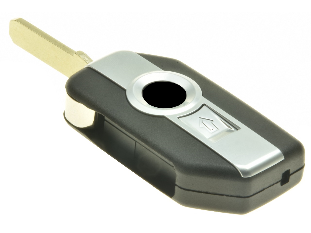 BMW Motorbike FOB flip key with two buttons shell (66128555168) - Click Image to Close