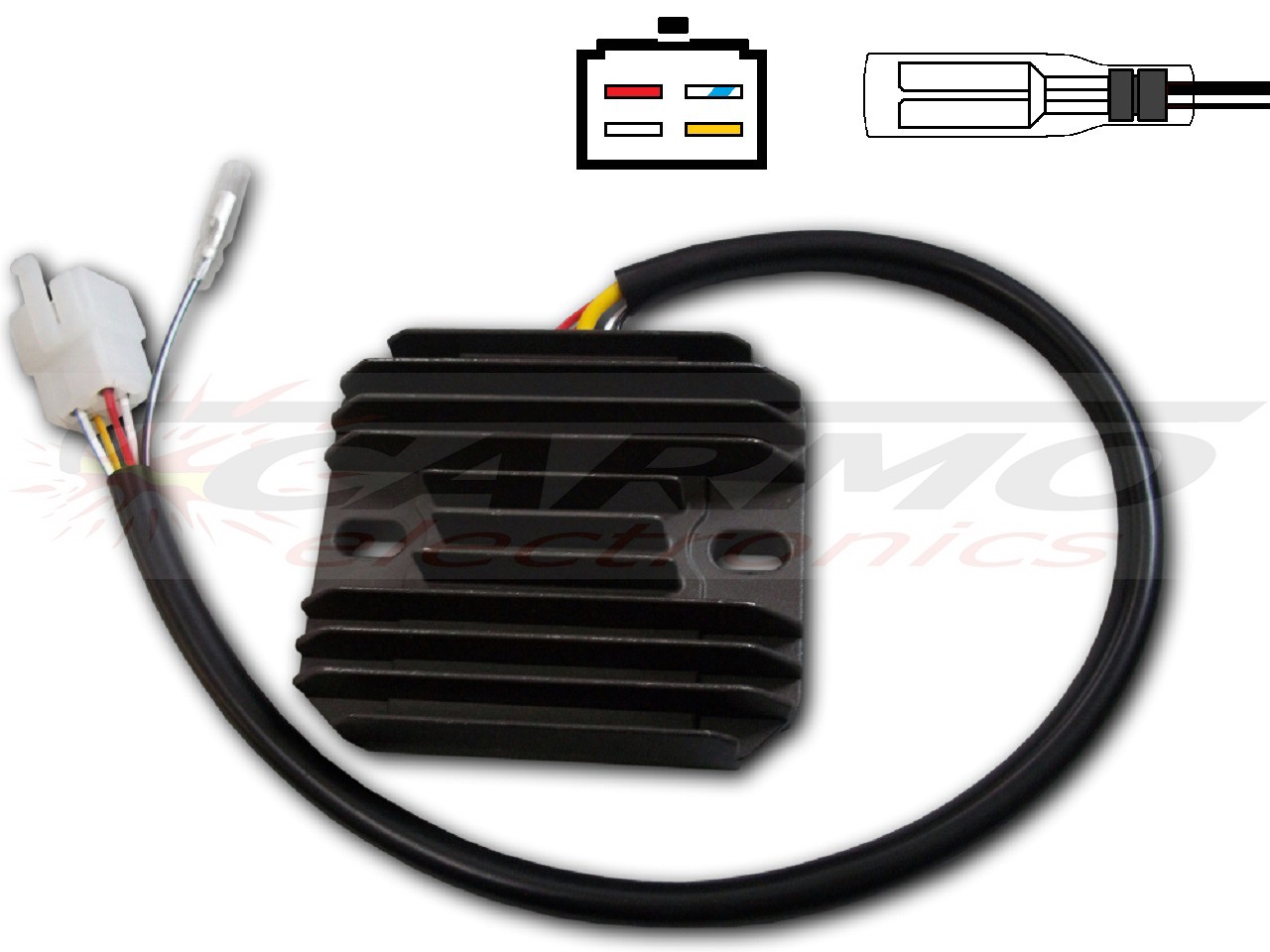 CARR111 - Suzuki LT GS XN MOSFET Voltage regulator rectifier (32800-24500 / 32800-24501 / 32800-43410) - Click Image to Close