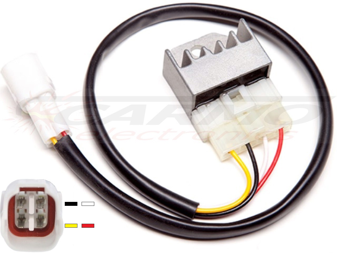 CARR2141 Yamaha YFZ450 Voltage regulator rectifier SH712AB - Click Image to Close