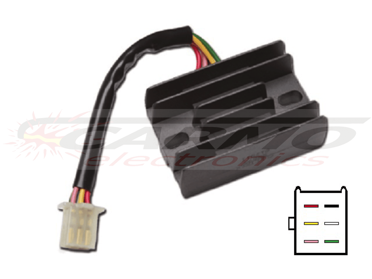CARR2671 - Honda Voltage regulator rectifier 31600-MC4-000 / 31600-KG0-000 - Click Image to Close