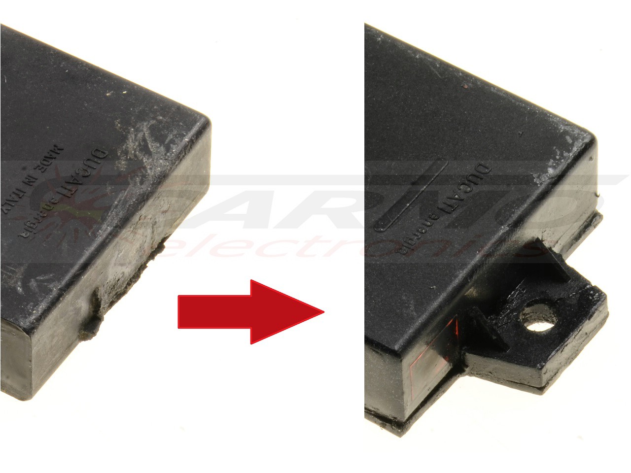 Rotax 912 914 CDI mounting holes repair service - Click Image to Close