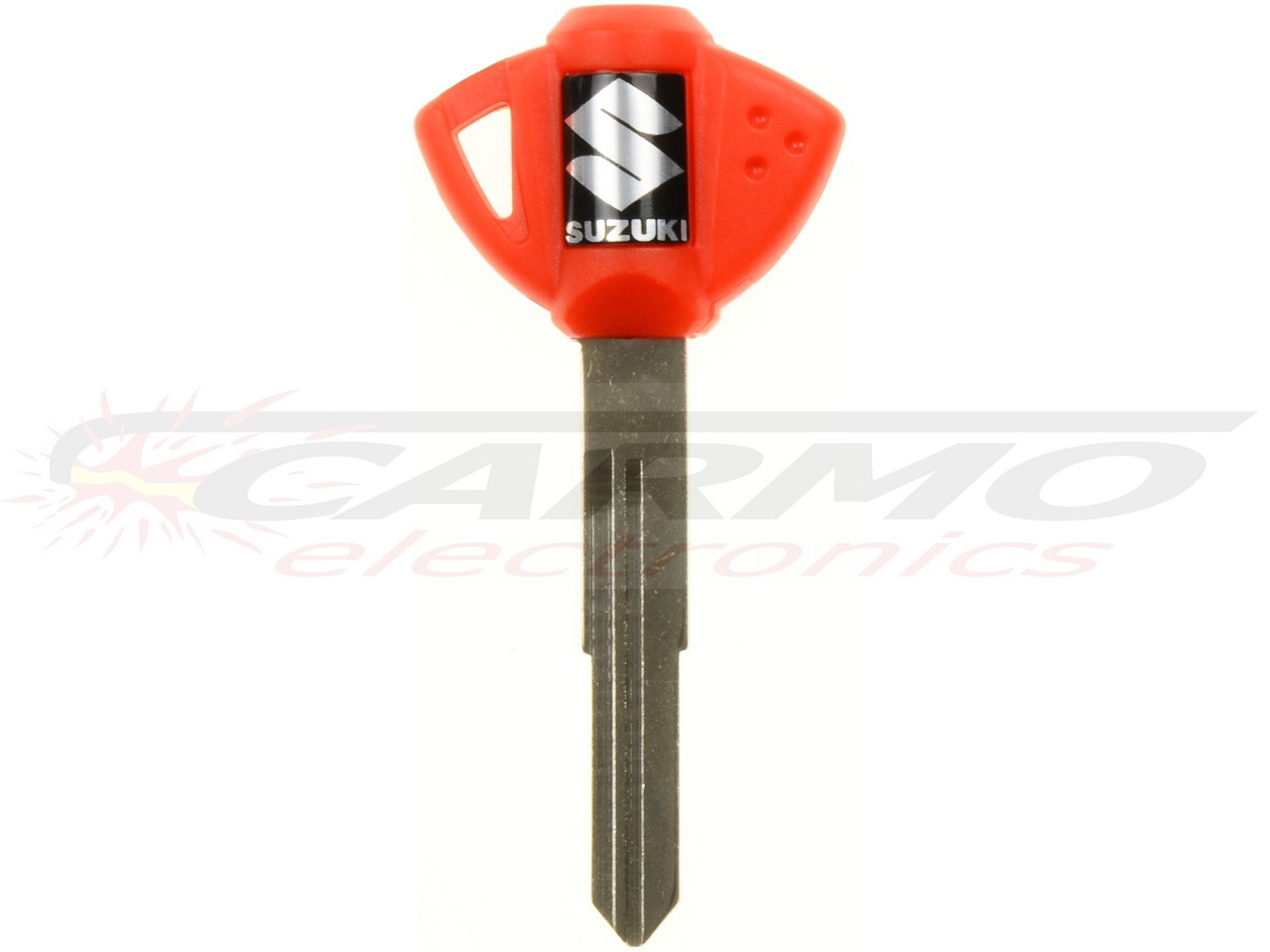 Suzuki blanco transponder chip key (red) - Click Image to Close