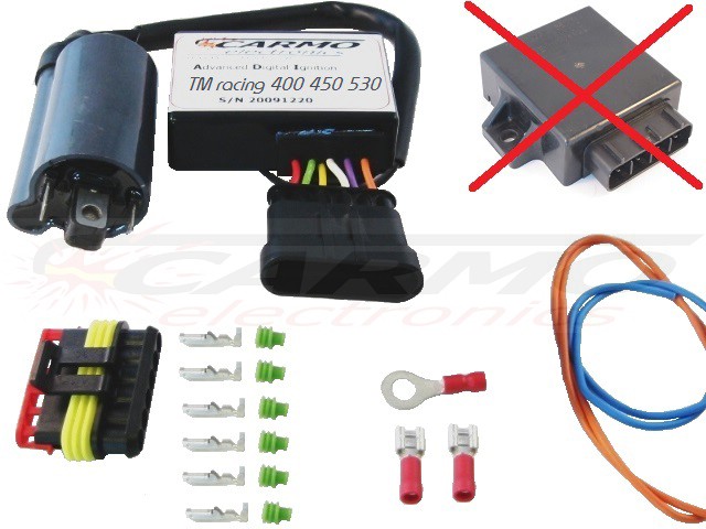 Improved TM racing 400 450 530 660 igniter ignition module CDI TCI Box - Click Image to Close