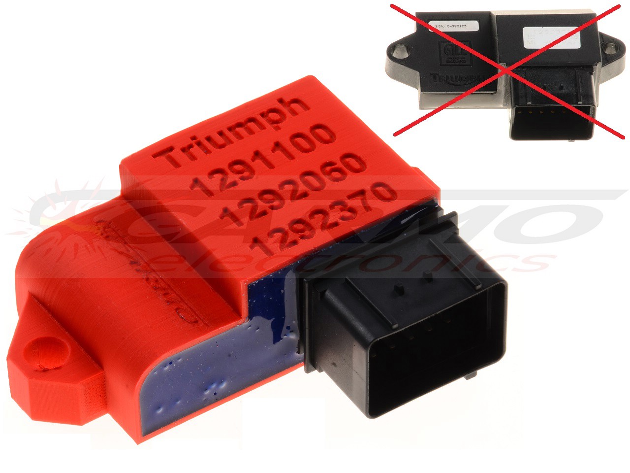Triumph Scrambler (1292960) igniter ignition module CDI TCI Box - Click Image to Close