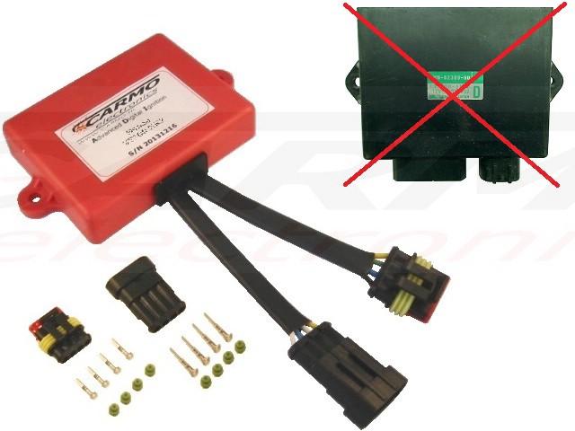 Yamaha TRX850 igniter ignition module CDI TCI Box 4UN-82305-00, 4UN-82305-01, 4NX-82305-01 - Click Image to Close